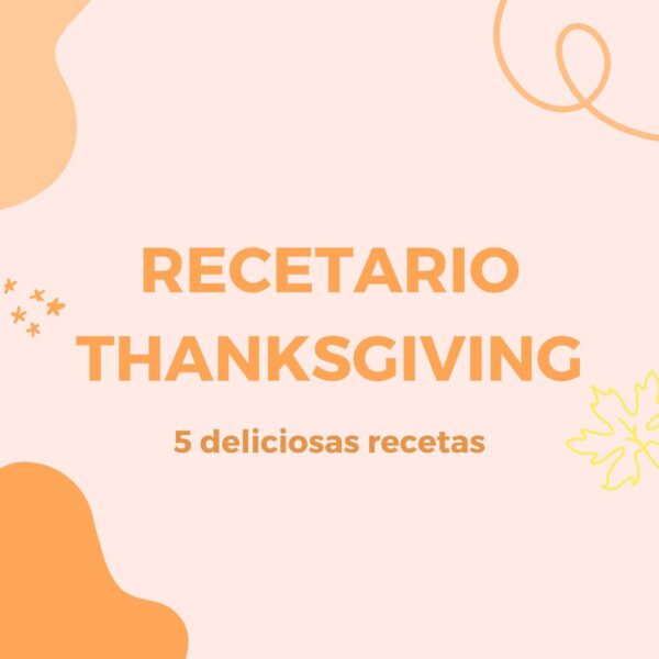 Recetario thanksgiving 2022